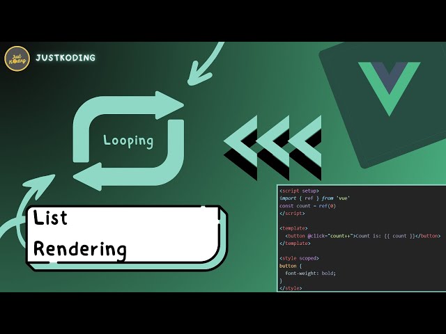 VUE 3 Untuk Pemula #6 | List Rendering (Looping) Vue 3