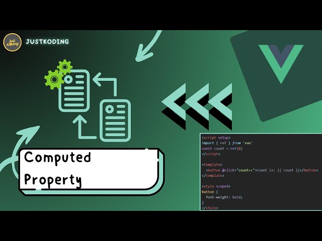 VUE 3 Untuk Pemula #7 | Computed Properties Vue 3