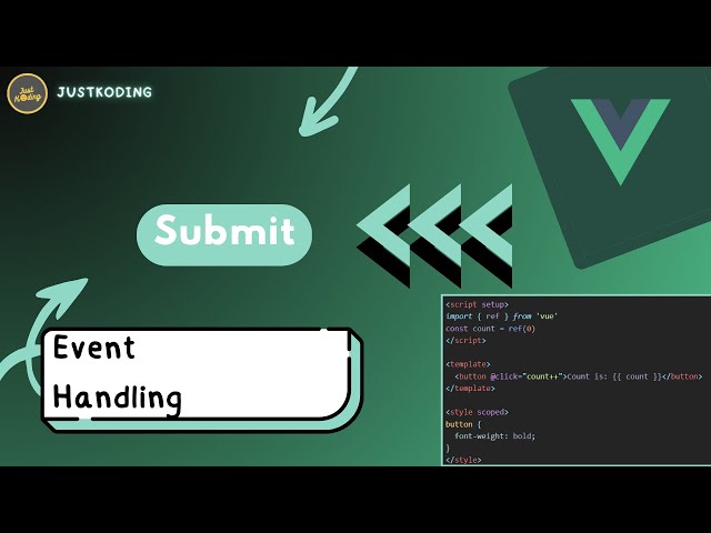 VUE 3 Untuk Pemula #5 | Event Handling Vue 3