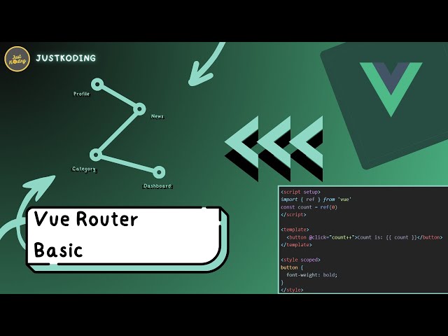 VUE 3 Untuk Pemula #15 | Pengenalan VUE ROUTER