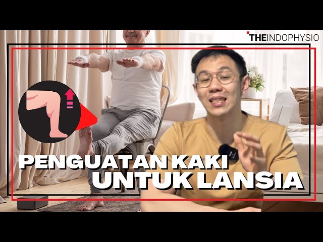 Latihan Kaki Untuk Lansia di Posisi Duduk