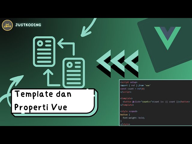 VUE 3 Untuk Pemula #2 | Template dan Property Vue